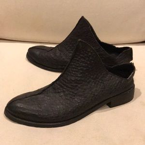 Full grain black leather shoes